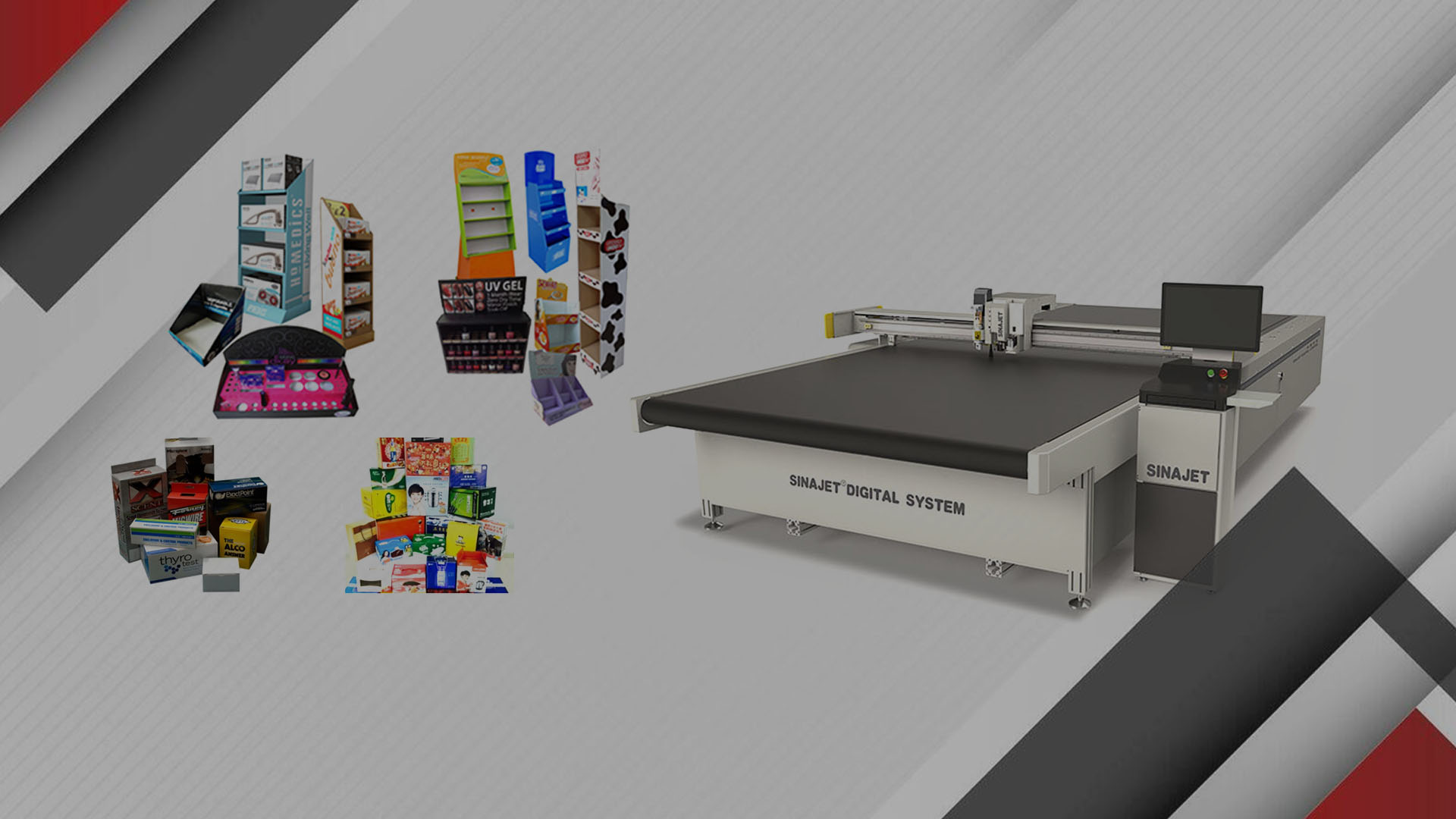 Sinajet DH2513 Composite Materials Digital Cutter