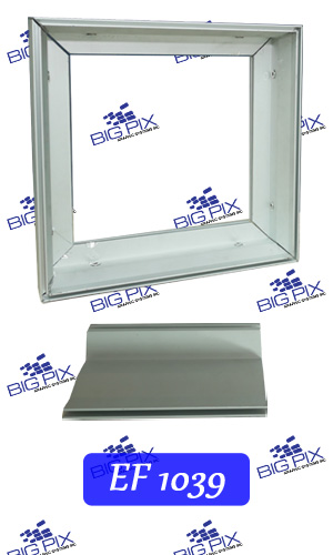 Single sided aluminum extrusion 80mm