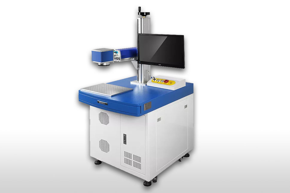 YIZHOU F300 CNC fiber laser marking machine for metal and non-metal